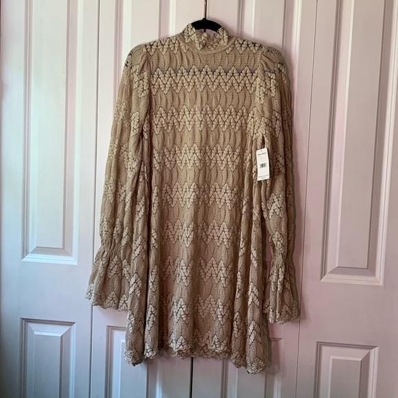 Free People Dresses & Skirts - Free people lace swing dress size small